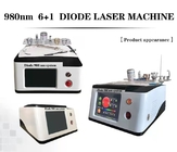 60W 980nm Diode Laser Spider Vein Machine OEM ไฟเบอร์ออปติกคัปปลิ้ง